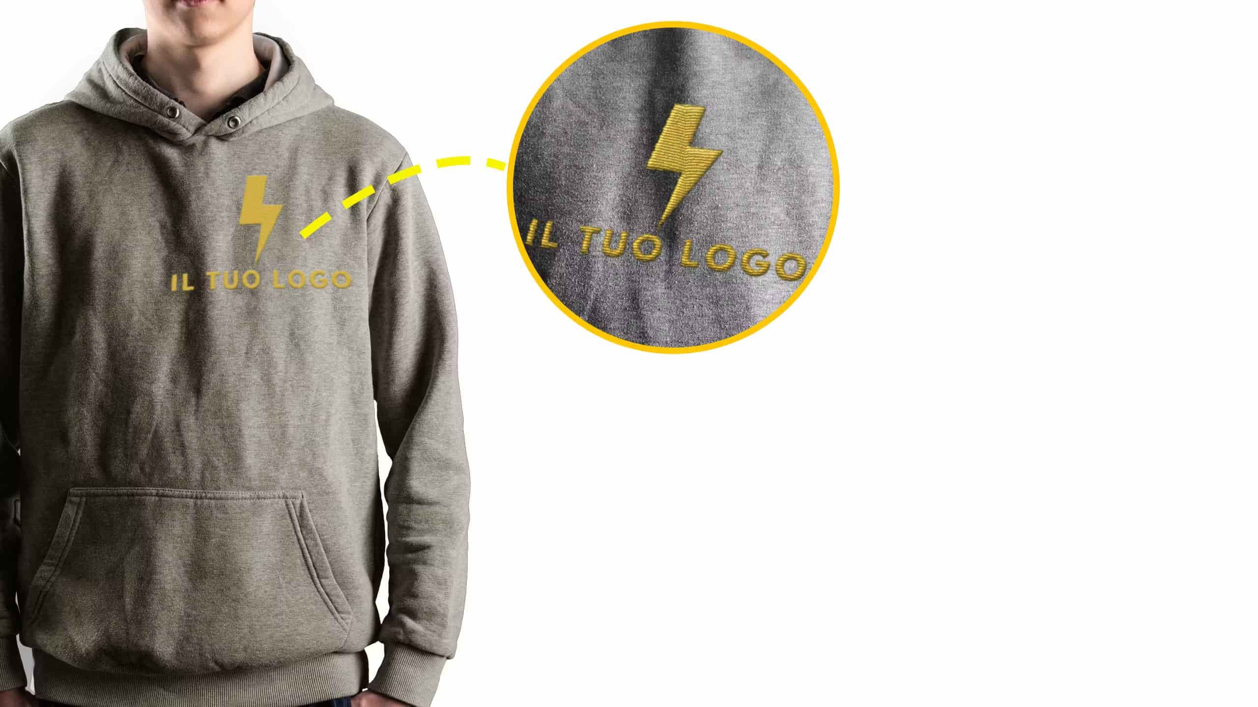 Hero Image Felpe Personalizzate Ricamo