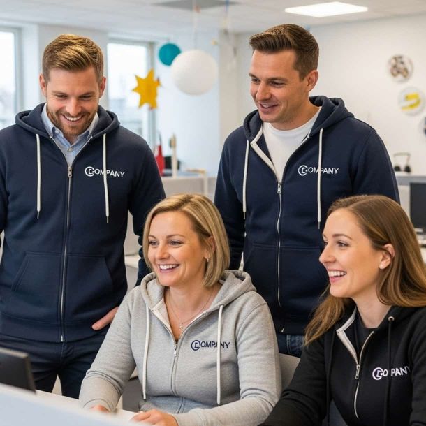 Grid 1 Utenti Felpe Personalizzate Zip